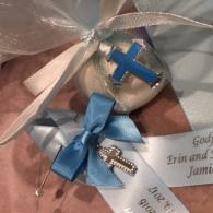 Baptism pins and boubous to match