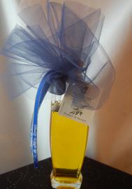 Imported Olive Oil decorated to match your taste.  We can also do greek honey jars. 