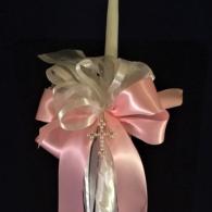 Girl Baptism Candle