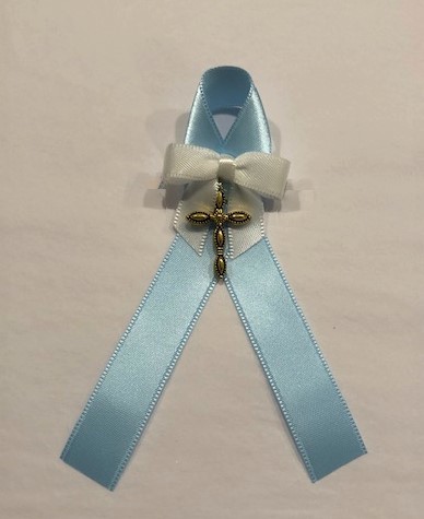 Everyone love Matyrika.  Unfortunately, due to Covid many blessed events are being scheduled as soon as the church is available.  We make unpersonalized witness pins with a larger cross.  Many colors available.  

$2.25 each - no minimums. 