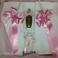 Little pink baptismal set