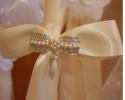 Drop Pearl Ivory Wedding Candle 